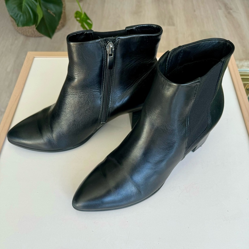 A pair of Ecco ankle boots that I used a few times